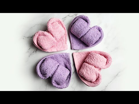 How to Make a Towel Heart ❤️ | Easy DIY Towel Folding