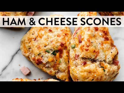 Ham and Cheese Scones | Sally's Baking