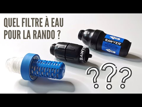 Sawyer Micro Squeeze, Katadyn BeFree, quel filtre pour randonner ?