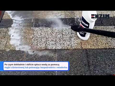 Zobacz jak możesz teraz łatwo umyć kostke brukową - zdjęcie