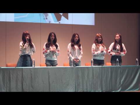 [4k직캠]150425 CLC 수원 팬싸인회 오프닝