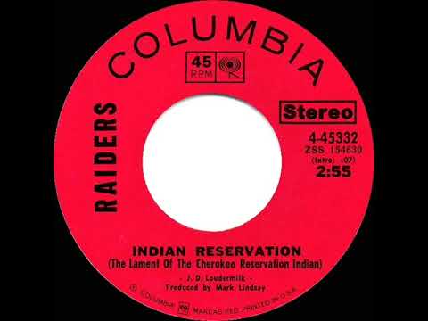 1971 HITS ARCHIVE: Indian Reservation - Raiders (a #1 record--stereo 45)