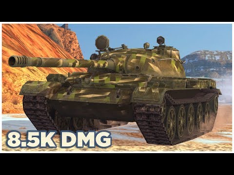 T-62A • 8.5K DMG • 3 KILLS • WoT Blitz