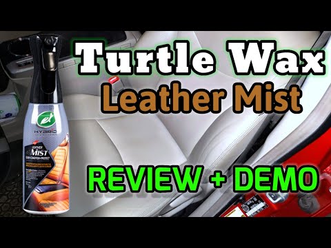 NEW Turtle Wax HYBRID SOLUTIONS LEATHER MIST | First Impression & Review