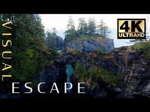 4K Drone Aerials - Oregon Pacific Coast 🌊