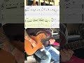 Jim Hall inspired D minor ii V I #shorts #jazzguitar #bossanova