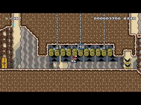 Super Mario Maker 2 🔧 Unexplored Mountain 🔧 by Florave