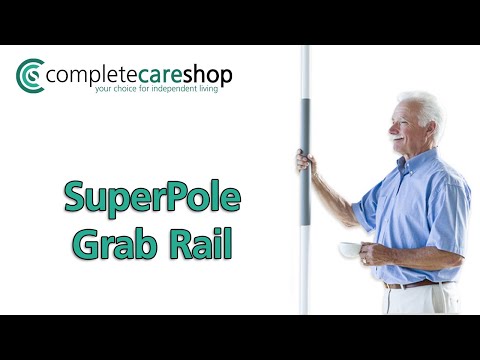 SuperPole Grab Rail - Requires No Fixings And Leaves No Marks