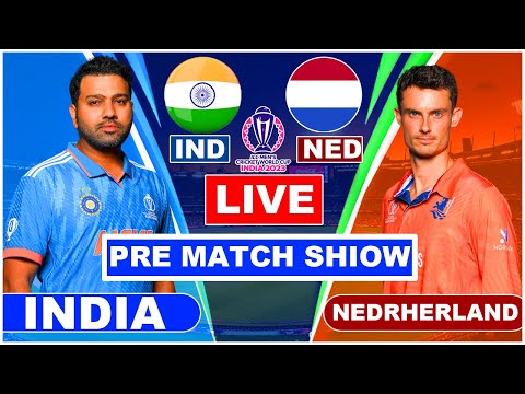 Live IND Vs NED Match Score | Live Score Only | IND vs NED live 1st innings Preview