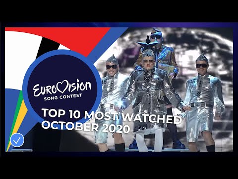 TOP 10: Most watched in October 2020 - Eurovision Song Contest