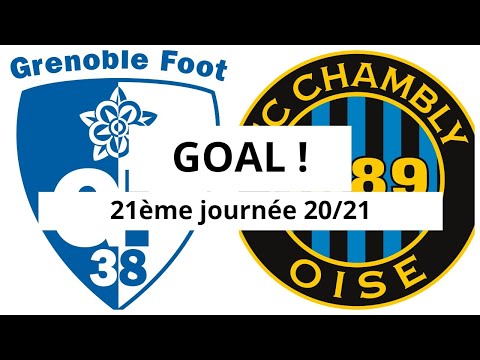 Grenoble - FC Chambly Oise [(1)-0] GOAL 69' (Yoric Ravet) 21ème journée 2020/21