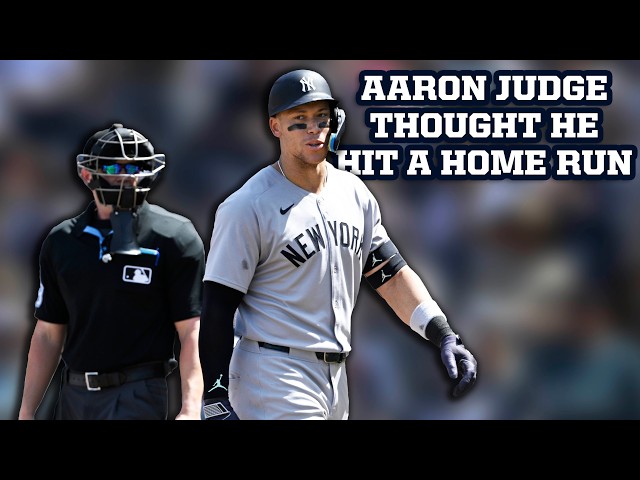 Aaron Boone ejected because he thought umpires robbed Aaron Judge of a home run, a breakdown