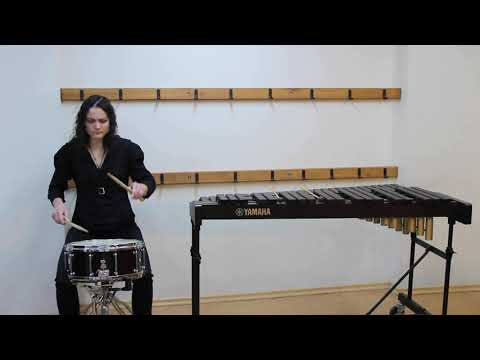 B.Lylloff, Aarhus Etude No.9; O.Sommerfeldt, Musikk for En Slagverker III. Mvt.