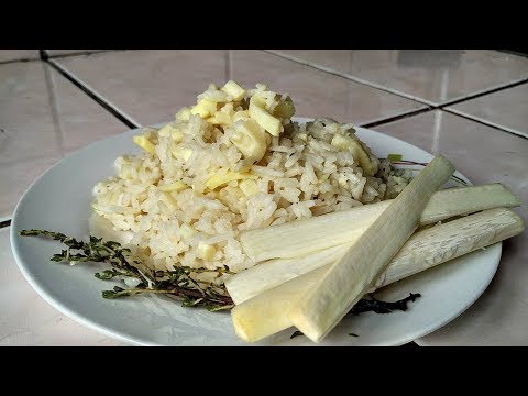 arroz con palmito/receta/Cocina con Jenny
