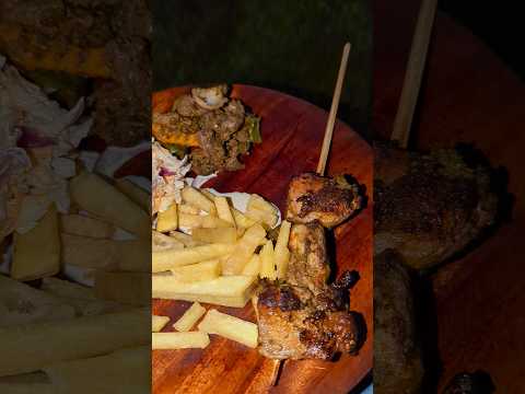 Good food and movies  full vlog loading soon #shortsafrica #food #shortsafrica #camping