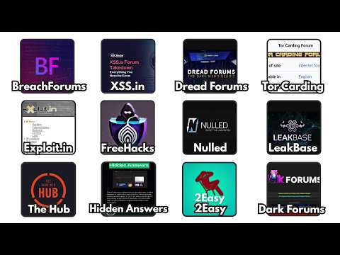 Every Dark Web Forum for Hackers Explained in 10 Minutes
