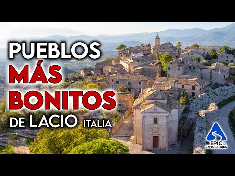 Lazio, Italy: The Most Beautiful Villages in Lazio | 4K