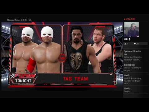 WWE 2K17 My Career Mode Stream Pt34: Ruck Foman