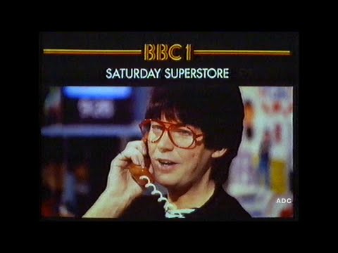 BBC1 slides announcer Tim Nicholls & trailer 17th January 1985