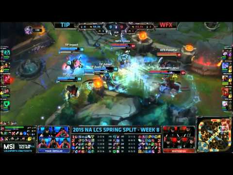 Impulse Impact Hecarim VS Winterfox Pobelter Zed Highlights   2015 NA LCS Spring W8D2