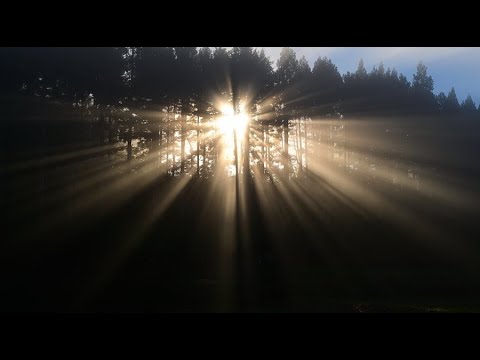 O caminho de luz que o anjo segue - Raio de Luz / 4K