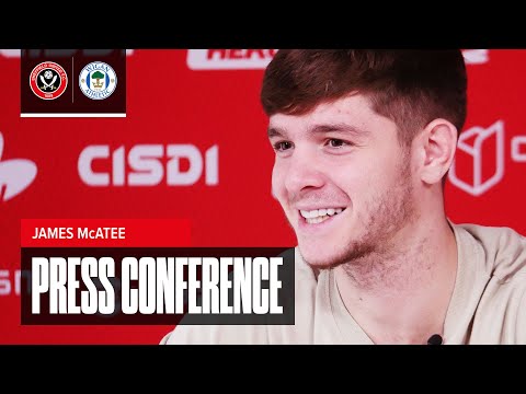James McAtee | Sheffield United v Wigan Athletic | Pre-match Press Conference
