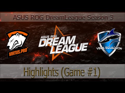 Highlights (Game #1) - Virtus.pro vs. Vega Squadron [ASUS ROG DreamLeague Season 3]