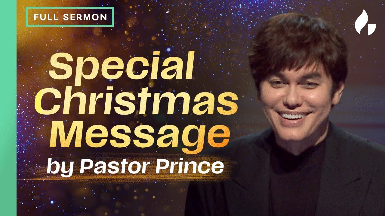 When God Stooped Down (Full Sermon) | Joseph Prince | Special Christmas Gospel Partner Episode