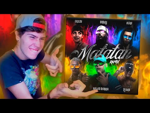 REACCIONO A Kaleb Di Masi, ECKO, Cazzu, Feat. Brray, Alan Gomez, DJ TAO - Matatan (Remix) | PERDON?😱
