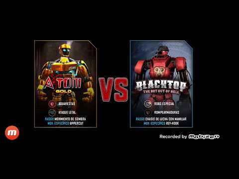 atom gold vs blacktop Real steel WRB