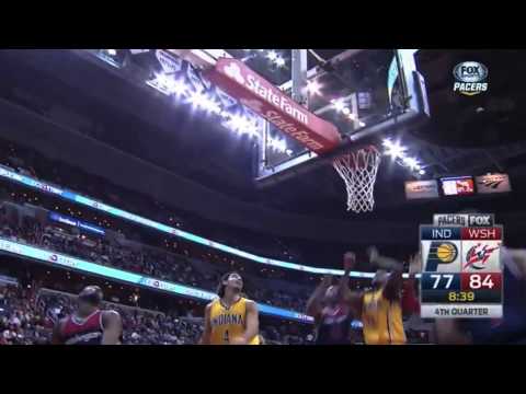 John Wall Layup vs Pacers