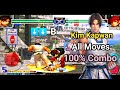Kof 2002 Kim All Moves 100 Combo Tutorial Mame4droid