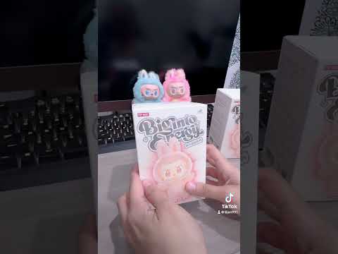 My 2 BIE Labubu finally came hoping for Luck or Secret 🤞🏼#popmart #labubu #labubuunboxing #bie