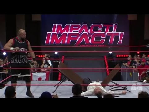 Impact Wrestling 1/5/2023 - Bully Ray Attacks Scott D'Amore & Powerbombs Him Through A Table!