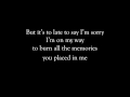 Nomy - When I'm Gone (Acoustic) w/lyrics 