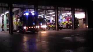 preview picture of video 'Cork City Fire Brigade - Turn Out to a RTC'