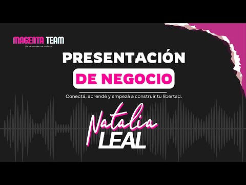 Presentación de Negocio - Natalia Leal