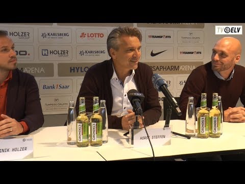 TV Elv // Pressekonferenz - Trainervorstellung Horst Steffen