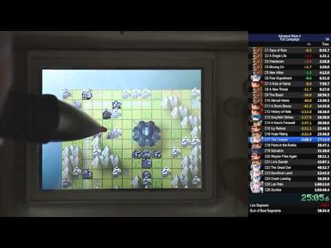 [WR] Advance Wars Days of Ruin: Full Campaign Speedrun in 57:02