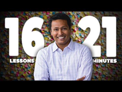 21 Minutes of Life Changing Lessons