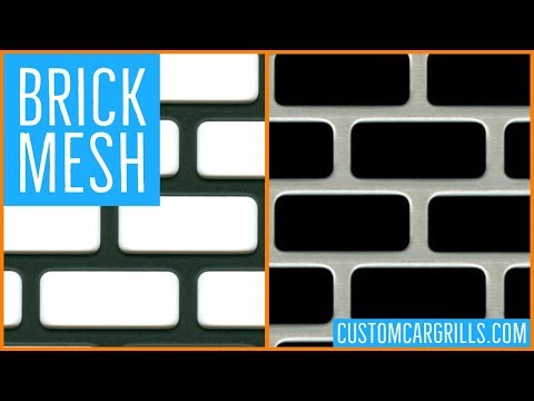 BRICK Universal Aluminum Grill Mesh - by customcargrills.com