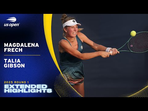 Magdalena Frech vs. Talia Gibson Extended Highlights | 2025 US Open Round 1