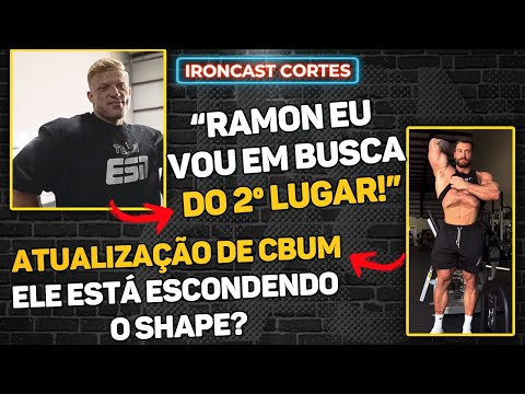 URS VISITA CBUM E MANDA RECADO PARA RAMON DINO + ATUALIZAÇÃO DE CBUM – IRONCAST CORTES