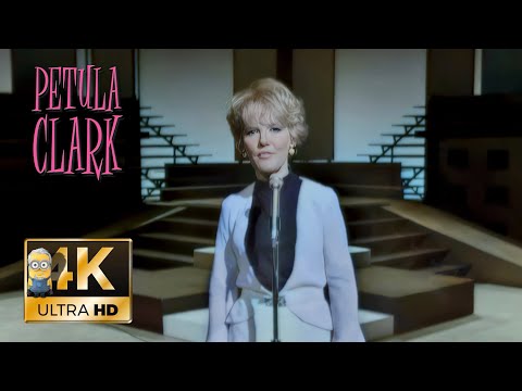 Petula Clark - My Love (1966) AI 4K Colorized  Enhanced