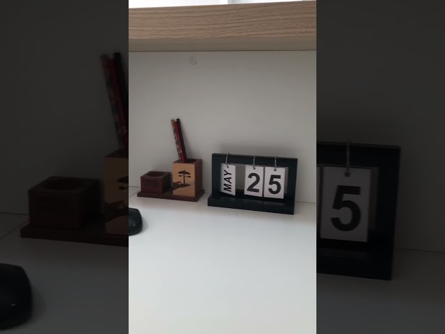 Mesa Tamburato Atendimento Carvalho/Branco - Artany Móveis