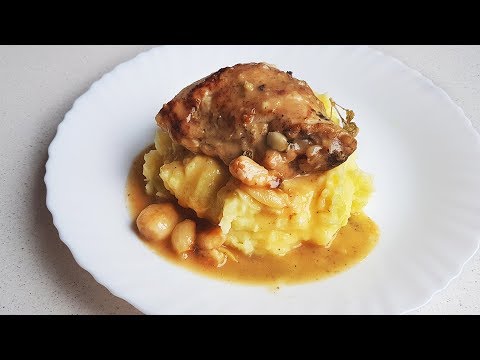 Stewed Chicken with Wine and Garlic Sauce - My Mum's Favourite - English Subtitles