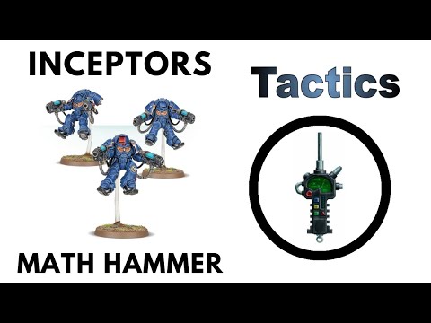 Inceptors Math Hammer - a Primaris Space Marines Tactics / Strategy Video