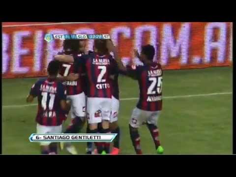 Estudiantes 1 - 1 San Lorenzo - T. Final 2013 - Fecha 3 - Goles
