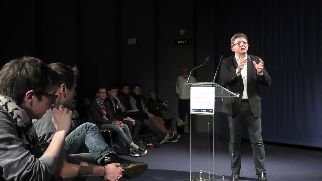 Conférence Iségoria - Jean-Luc Mélenchon