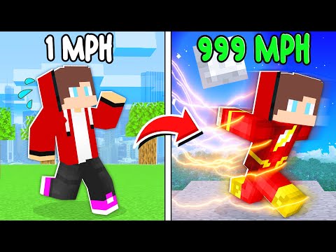 Maizen Became The FLASH in Minecraft! - Parody Story(JJ and Mikey TV)